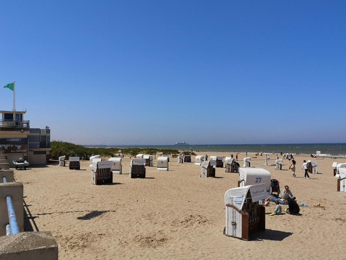 Villa Les baigneurs à Merville-Franceville-Plage Extérieur photo